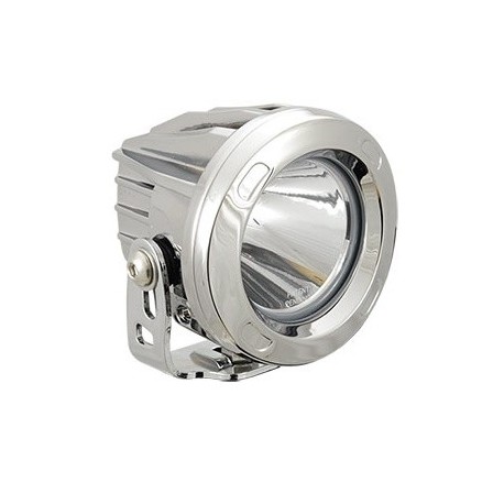 Phare LED Rond Ø3.7'' VISION X OPTIMUS Chrome 10W 1.052LM Faisceau Spot (LP) 10°