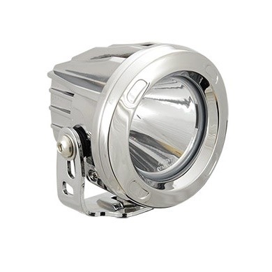 Phare LED Rond Ø3.7'' VISION X OPTIMUS Chrome 10W 1.052LM Faisceau Spot (LP) 20°