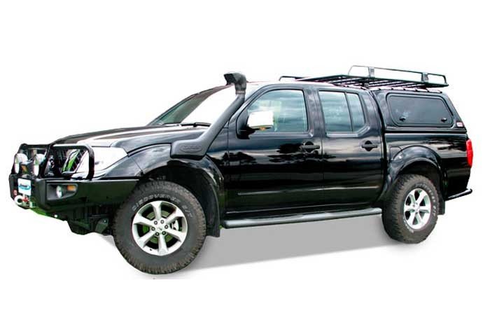 Snorkel SAFARI 4X4 • V-Spec • SS731HF • Nissan Pathfinder R51 et Navara D40 (2010-2015) 2,5L Diesel (Vin° : VSK)