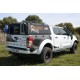 Hard-top aluminium ALU-CAB Adventure Noir Toyota Hilux Revo 2016+ Double Cab • Finition Hard Top : Parois Lisses