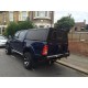 Hard-top aluminium ALU-CAB Explorer Noir Ford Ranger T6 2012+ Double Cab • Finition Hard Top : Parois Lisses