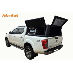 Hard-top aluminium ALU-CAB Explorer Noir Isuzu D-Max 2012+ Double Cab • Finition Hard Top : Parois Lisses