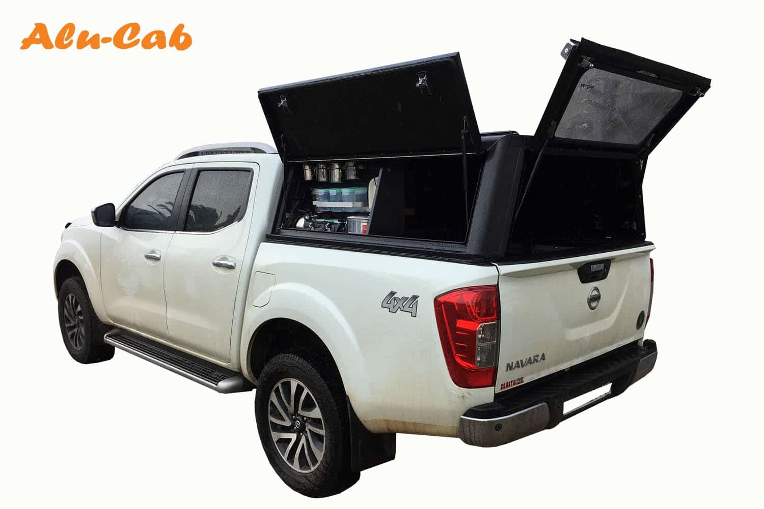 Hard-top Aluminium ALU-CAB Explorer Noir Isuzu D-Max 2012+ Double Cab • Finition Hard Top : Parois Lisses