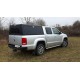 Hard-top aluminium ALU-CAB Explorer Noir Nissan Navara D40 2005-2015 Double Cab • Finition Hard Top : Parois Lisses