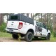 Hard-top aluminium ALU-CAB Explorer Noir Isuzu D-Max 2012+ Double Cab • Finition Hard Top : Parois Striées