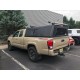 Hard-top aluminium ALU-CAB Explorer Noir Ford Ranger T6 2012+ Double Cab • Finition Hard Top : Parois Striées