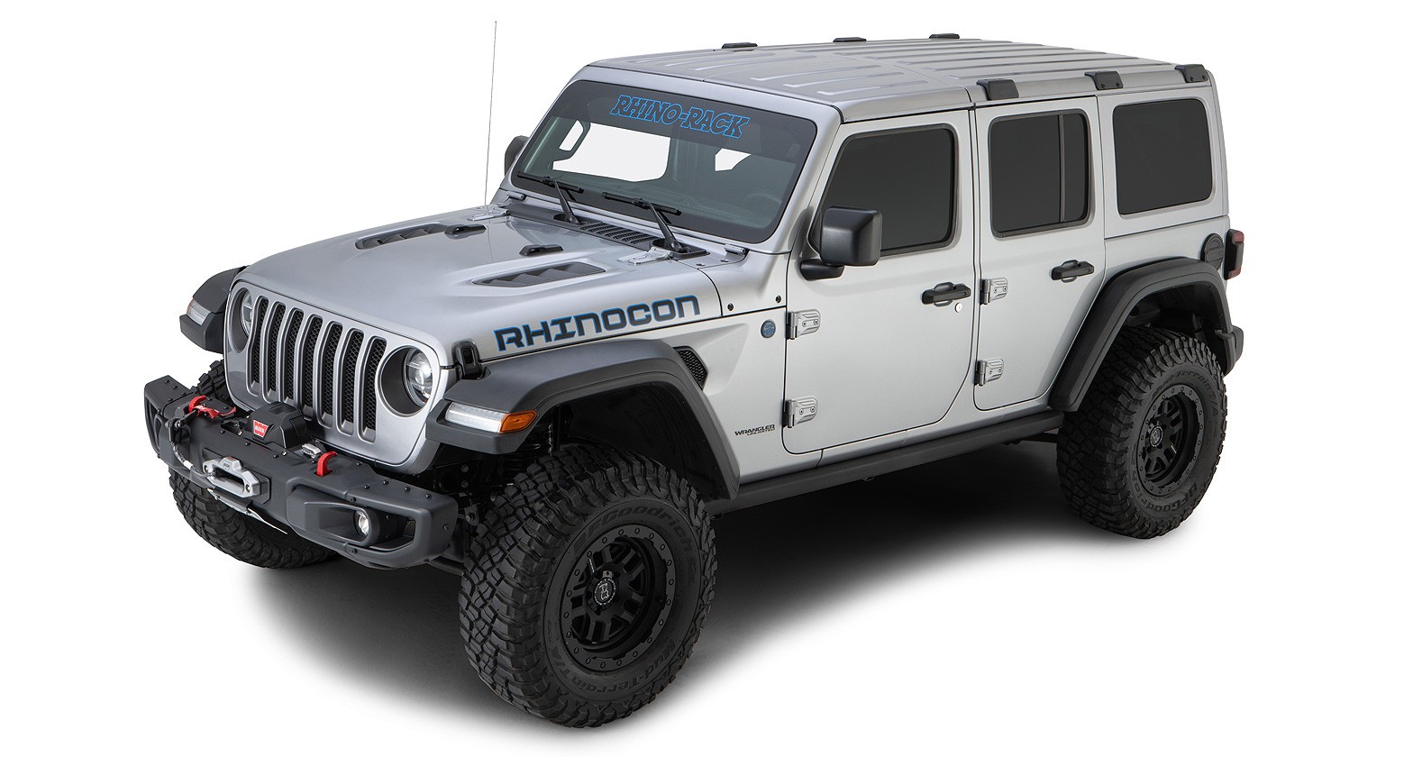 Kit de montage RHINO-RACK Backbone Jeep Wrangler JL 2018+