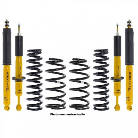 Kit Suspension Complet OME Rehausse Av +35mm 00-50kg Arr +40mm +200kg Mitsubishi Pajero Diesel Swb 2000+ OMESK0272