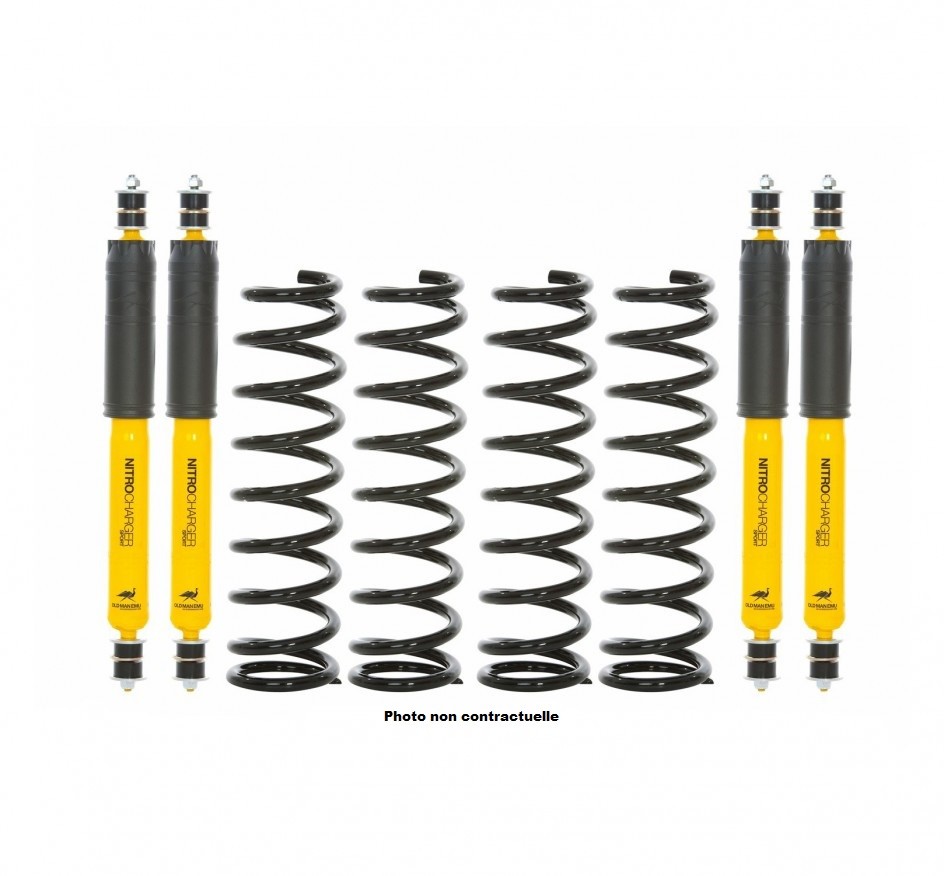 Kit Suspension OME Rehausse Av +30-40mm 50-100kg Arr +40mm +50kg Jeep Cherokee KJ 2002-2007 Diesel