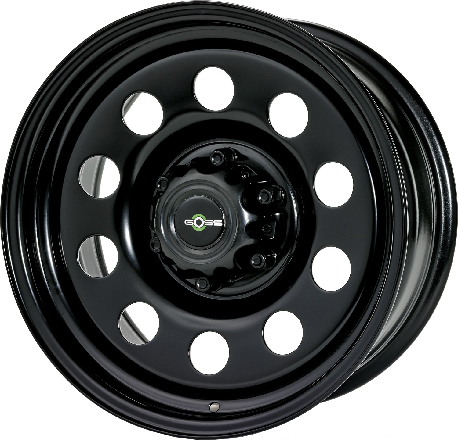 Jante GOSS Modular II Black 7x17 6x139.7 CB106.1 ET+20 Profondeur 8,2cm. Noire