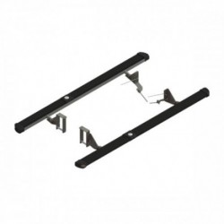 Marche Pied de Protection Noir Toyota Kdj 155 Chassis Court