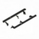 Marche Pied de Protection Noir Toyota Kdj 120 Chassis Long