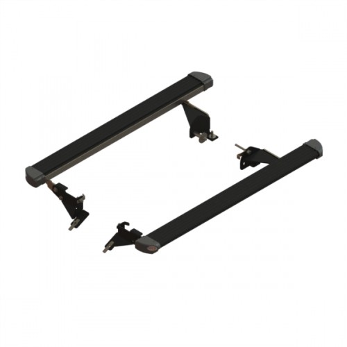 Marche Pied de Protection Noir Jeep Wrangler Jl Chassis Court