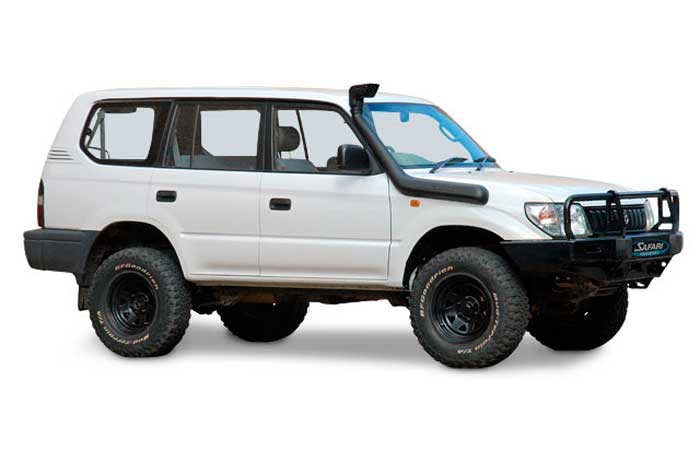 Snorkel SAFARI 4X4 • R-Spec • SS185HFD • Toyota Land Cruiser 90/95 3.0L Diesel (1996-2003)