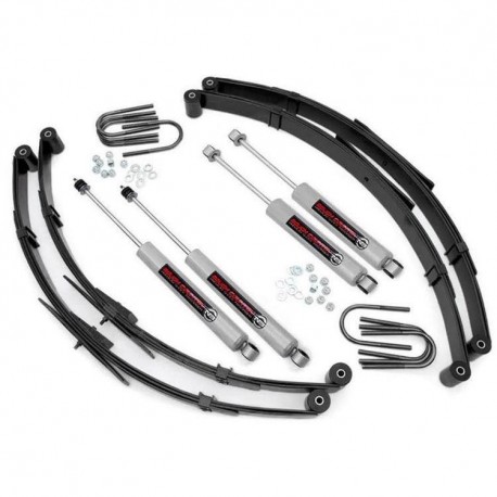 Kit suspension ROUGH COUNTRY +2.5'' Jeep Wrangler YJ 