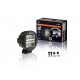 Lampe LED ronde 7in MX180-CB / 12V/24V / Faisceau combiné et kit de montage 