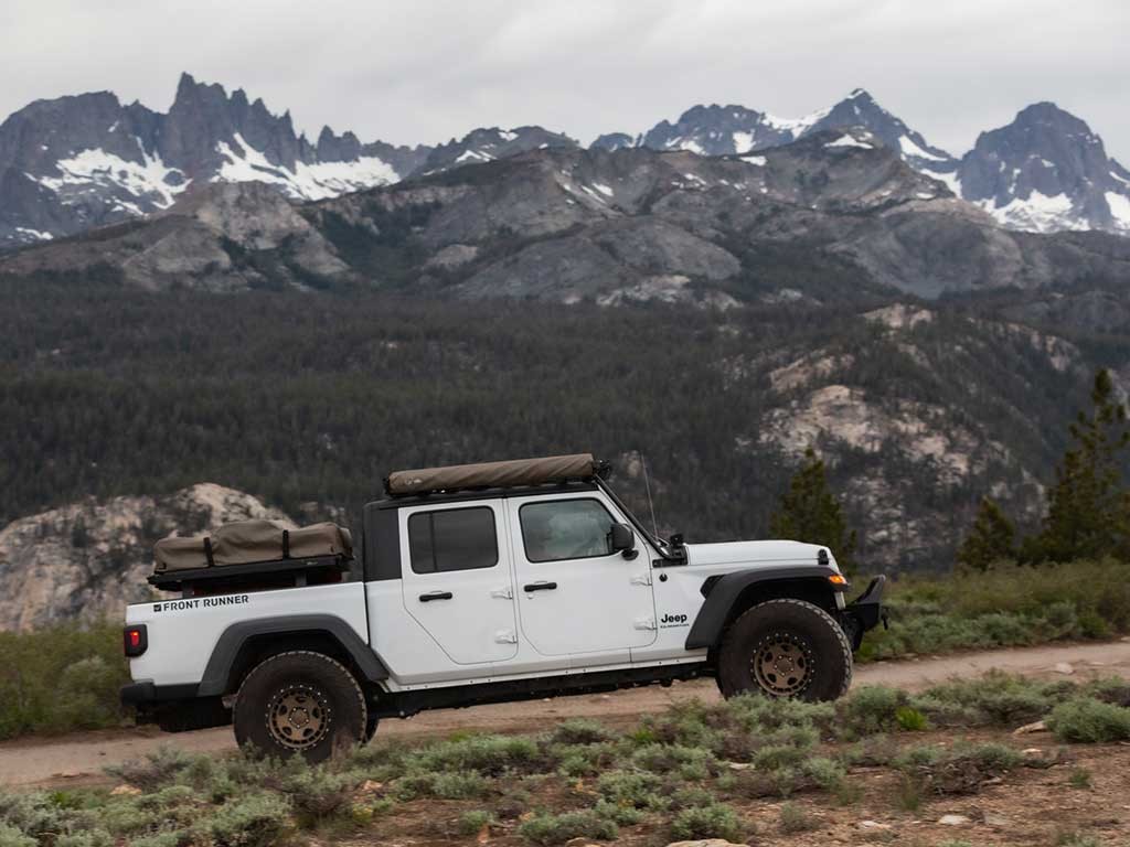 Galerie de benne pick-up FRONT RUNNER Slimline II pour Jeep Gladiator JT (2019-jusqu’à présent)