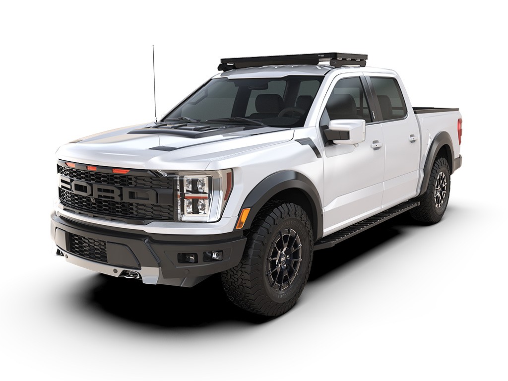 Ford F-150 Super Crew (2009-Current) Slimline II Roof Rack Kit / Low Profile Short