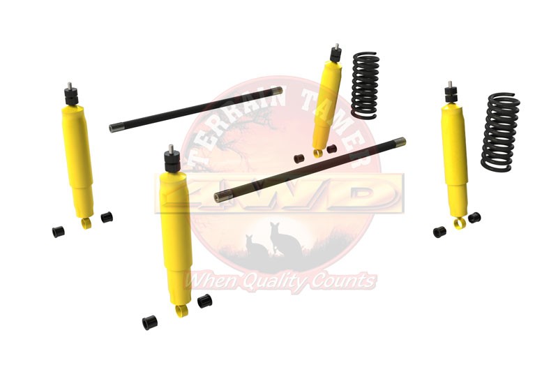 Kit suspension TERRAIN TAMER • SK051 • Mitsubishi Pajero II (1991 - 1999) V23, V24, V25, V26, V43, V44, V45, V46