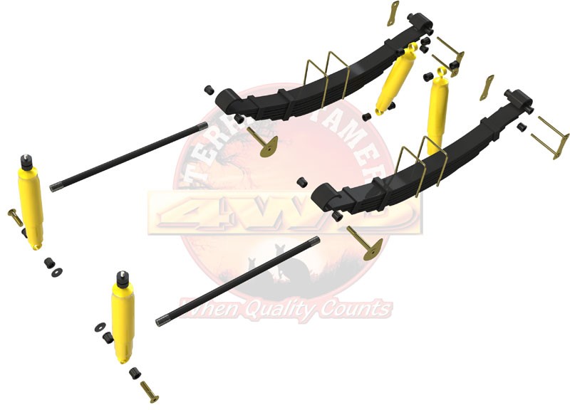 Kit suspension TERRAIN TAMER • SK052 • Mitsubishi Pajero I (1983 – 1991) LO47,48,49