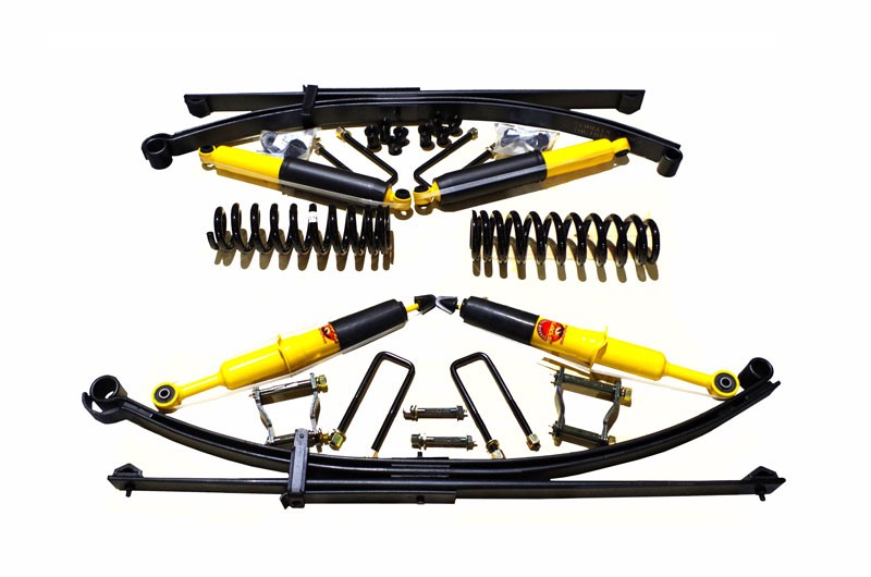 Kit suspension TERRAIN TAMER avec lames paraboliques +700kg • SK016-P700 • Toyota Hilux (2005-2015) KUN25/26