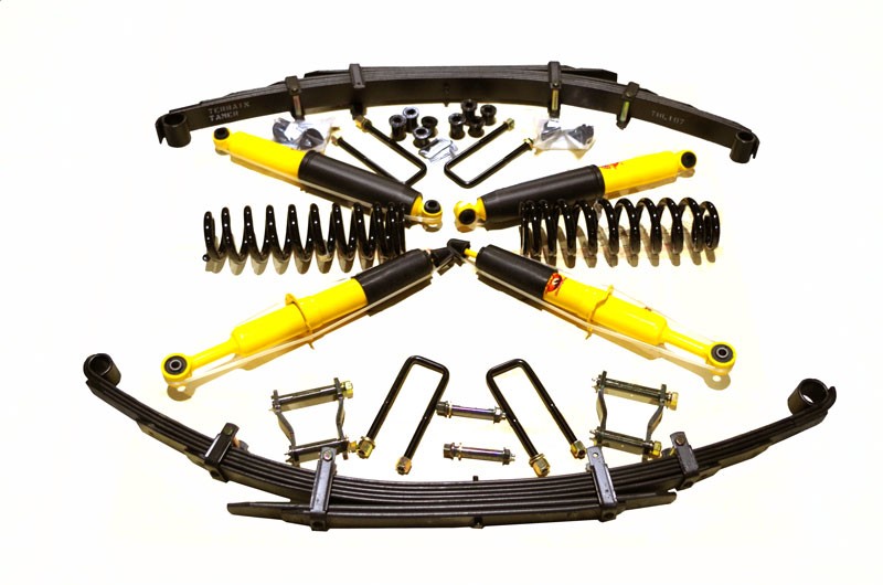 Kit suspension TERRAIN TAMER avec lames paraboliques +850kg • SK108-P850 • Ford Ranger (2023+)