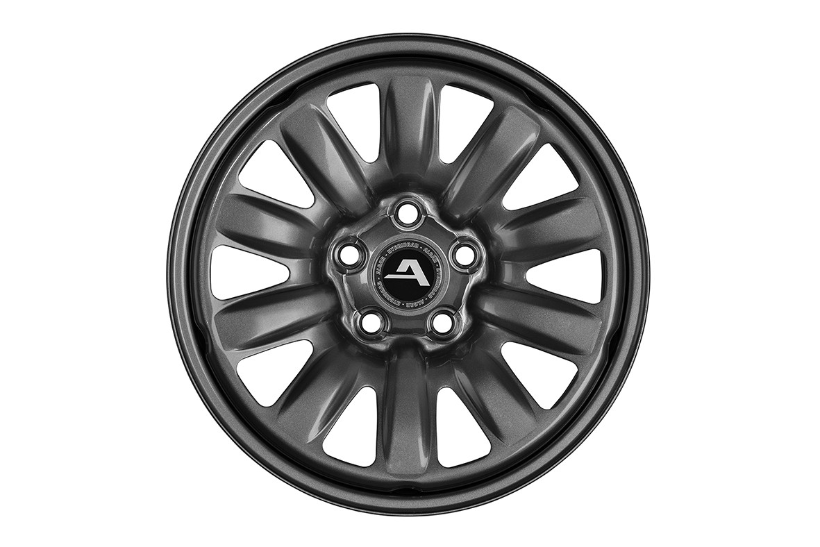 Jante acier ALCAR Hybridrad 01 Grey (anthracite) • 6,5x16 • 5x112 • ET41 • CB57 • Poids 10kg