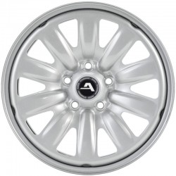 Jante acier ALCAR Hybridrad 01 Silver (argent) • 6x15 • 5x112 • ET47 • CB57 • Poids 9kg