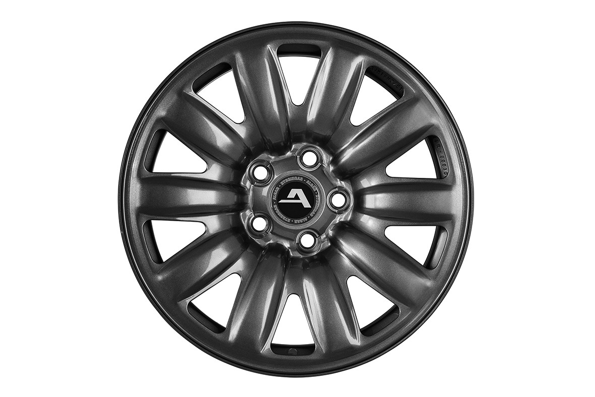 Jante acier ALCAR Hybridrad 03 Grey (anthracite) • 6,5x16 • 5x112 • ET46 • CB57,1 • Poids 10,2kg