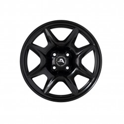 Jante acier ALCAR Hybridrad 04 Black (noir) • 6,5x16 • 4x100 • ET32 • CB60 • Poids 10kg