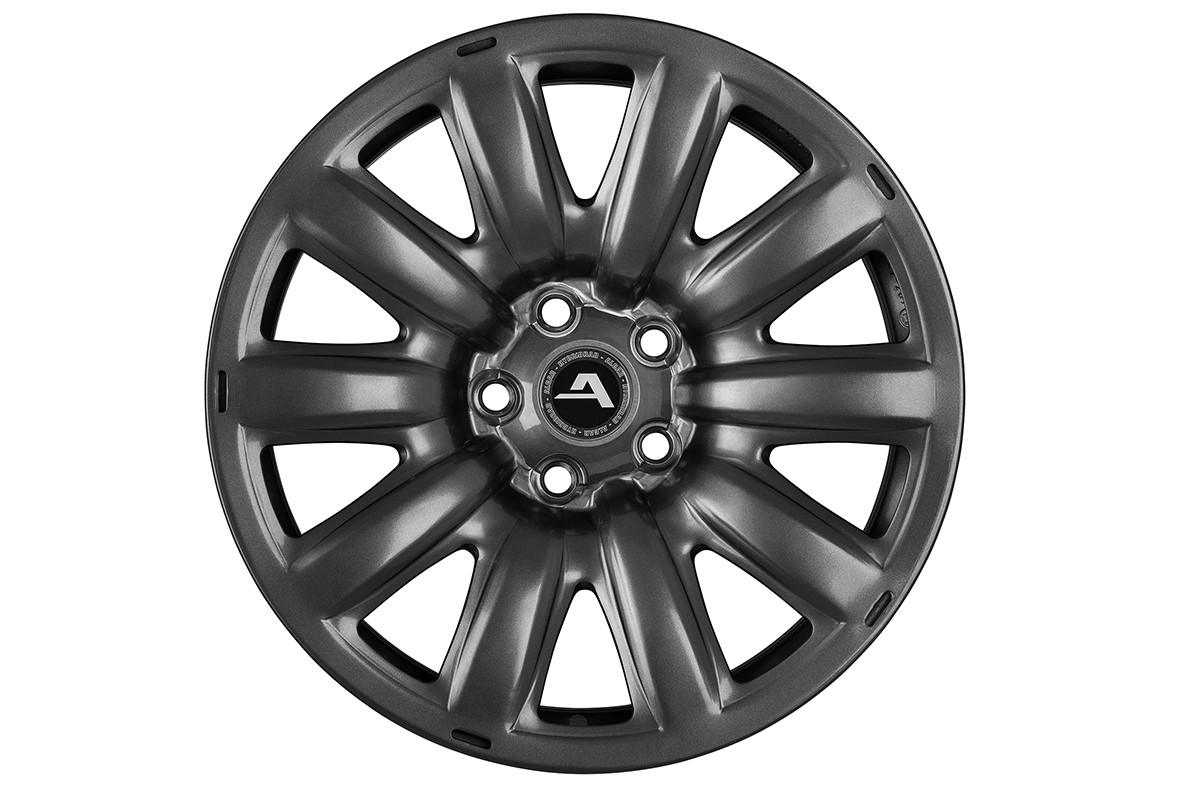 Jante acier ALCAR Hybridrad 06 Grey (anthracite) • 6,5x17 • 5x112 • ET46 • CB57 • Poids 12,5kg