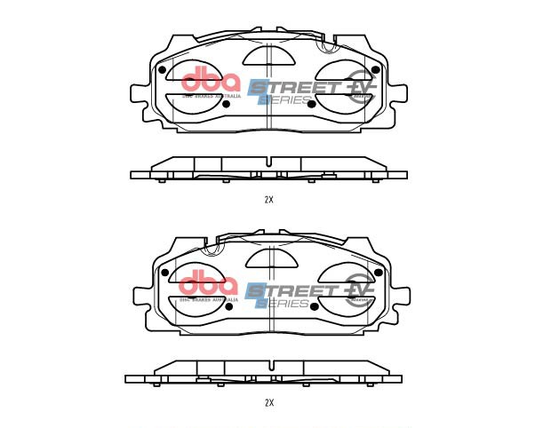 Plaquettes de frein avant DBA Audi E-tron 2018 - On F • DB15030SSEV