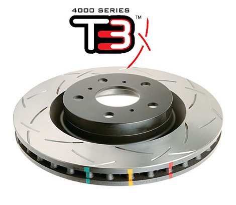 Disque de frein avant DBA 4000 Series T3 • Ventilé et rainuré • DBA4096S • Ø280mm