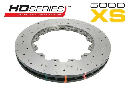 Rotor de remplacement avant DBA 5000 Series - rainuré & percé • DBA52218.1XS