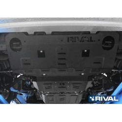 Protection radiateur + moteur RIVAL 2111.5710.1.3 • Acier embouti 3mm