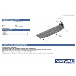 Protection réservoir carburant RIVAL 2111.9505.1.3 