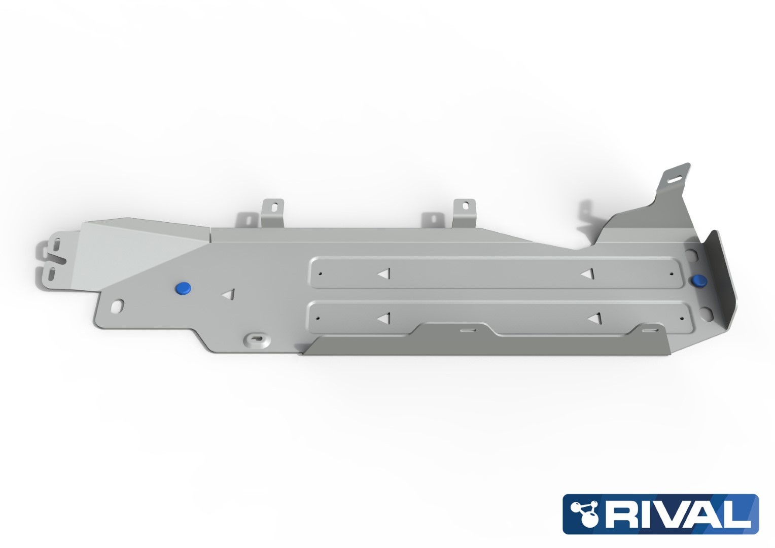 Protection réservoir carburant RIVAL 2333.2733.1.6 • Aluminium embouti 6mm