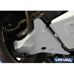 Paire de protections de triangles inférieurs avant RIVAL 2333.4175.1.6 • Aluminium embouti 6mm