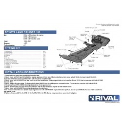 Protection boite de transfert RIVAL 2333.5796.1.6 