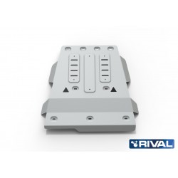 Protection boite de vitesse + boite de transfert RIVAL 2333.5837.1.6 • Aluminium embouti 6mm