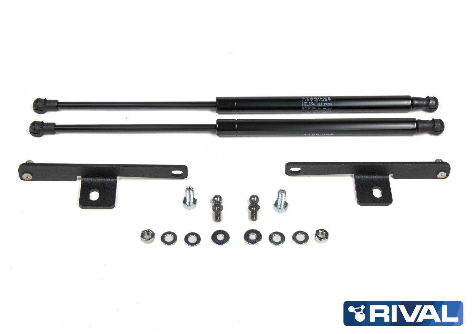 Kit vérin de capot RIVAL 2A.ST.4007.1 • Mitsubishi L200 KL 2015-2018 et Mitsubishi Pajero Sport III 2016+