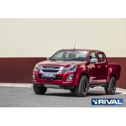 Platine de treuil RIVAL 2L.9101.2 pour pare-choc origine • Isuzu D-Max 2017-2020