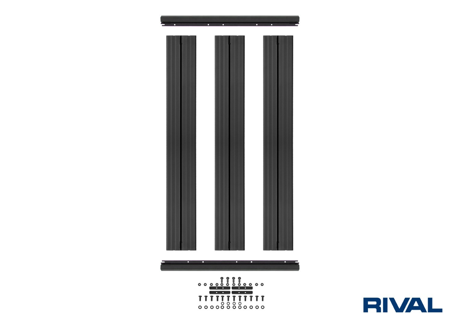 Kit extension de plateforme modulaire RIVAL 2M.0004.2 • Largeur 1270mm • Extension longueur de 1235 à 1955mm