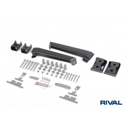 Kit de renfort de hard top pour montage de galerie modulaire RIVAL sur Jeep Wrangler JL 4 portes 2018+