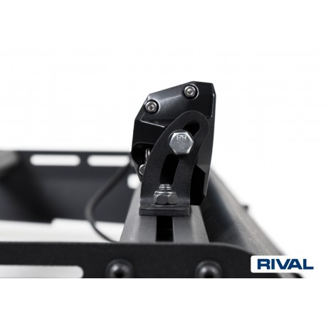 Support universel de montage de barre LED sur galerie modulaire RIVAL 