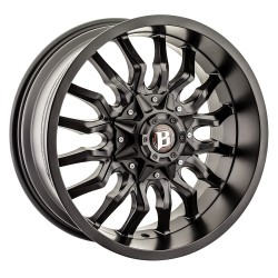 Jante Aluminium 4x4 BALLISTIC 972 9x18 6x135/6x139,7 CB108 ET+18 Black 