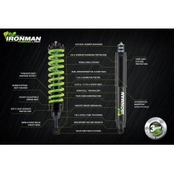 Kit suspension IRONMAN 4X4 • Très lourd • Elite Pro 