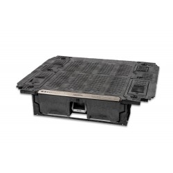 Système DECKED Gen2 de double plancher avec 1 grand tiroir pour Ford Ranger Double Cabine (2011-2022) • Benne 1549mm 