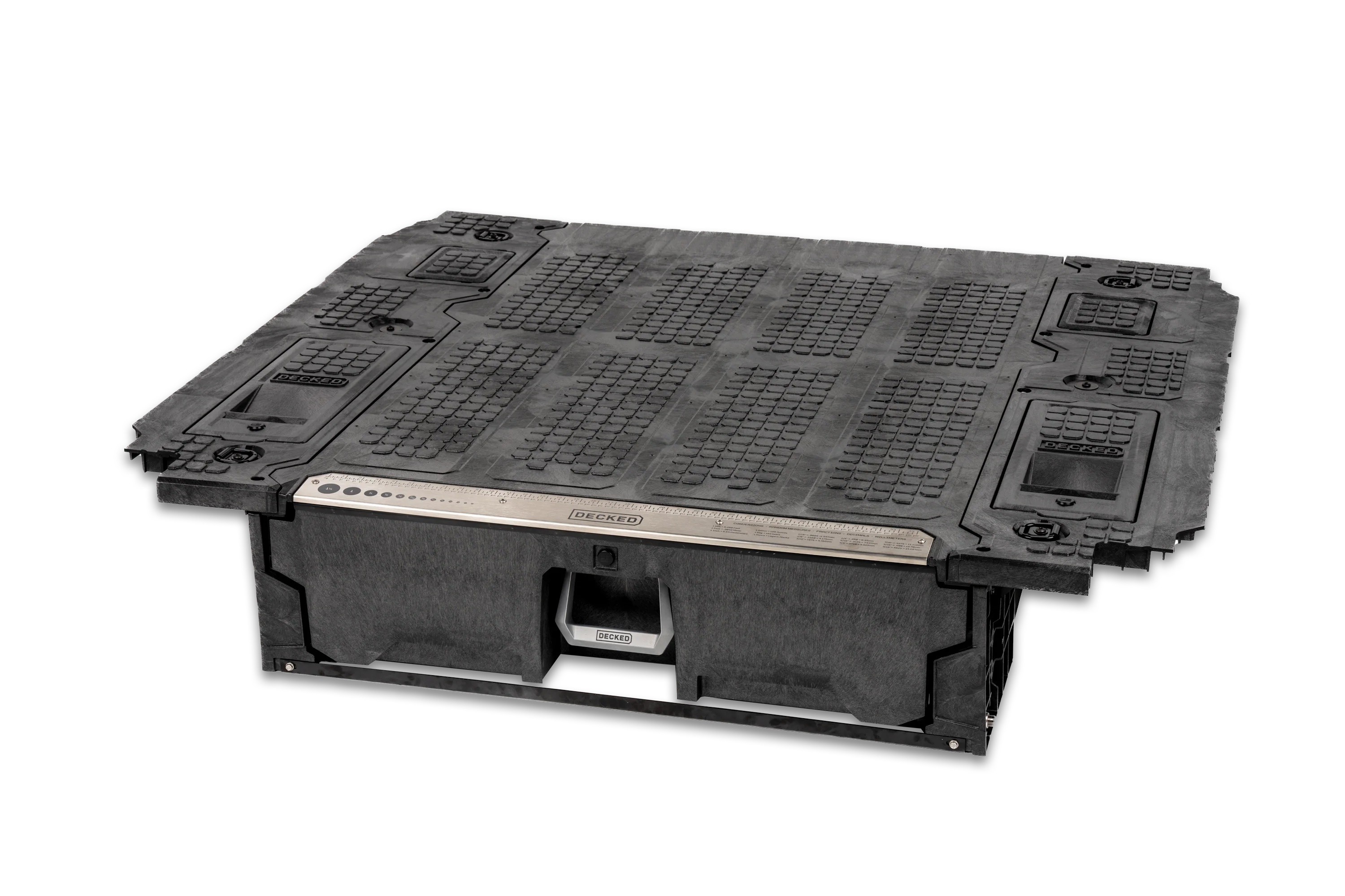 Système DECKED Gen2 de double plancher avec 1 grand tiroir pour Ford Ranger Double Cabine (2011-2022) • Benne 1549mm