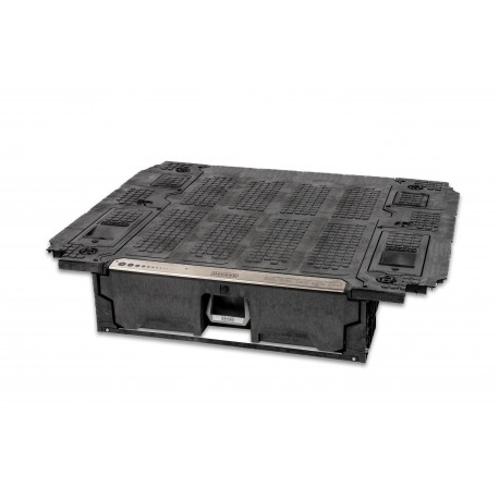 Système DECKED Gen2 de double plancher avec 1 grand tiroir pour Ford Ranger Raptor Double Cabine (2023+) • Benne 1549mm 